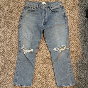 Agolde Women's Riley Straight Leg Jeans